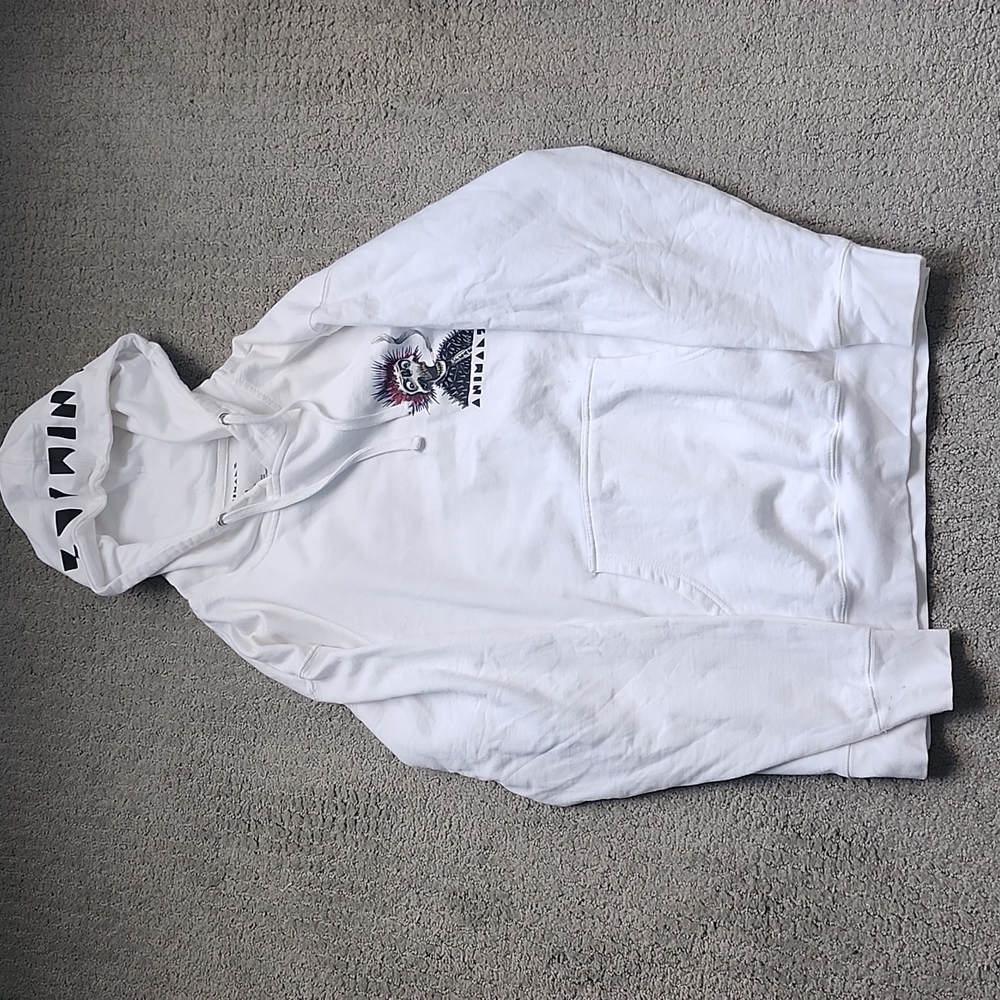 ANIMALS MAGAZINE Hoodie White/L